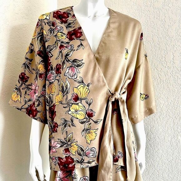 Zara Kimono & Shorts Matching Set Size S • BLOGGER FAVORITE • - Picture 12 of 16